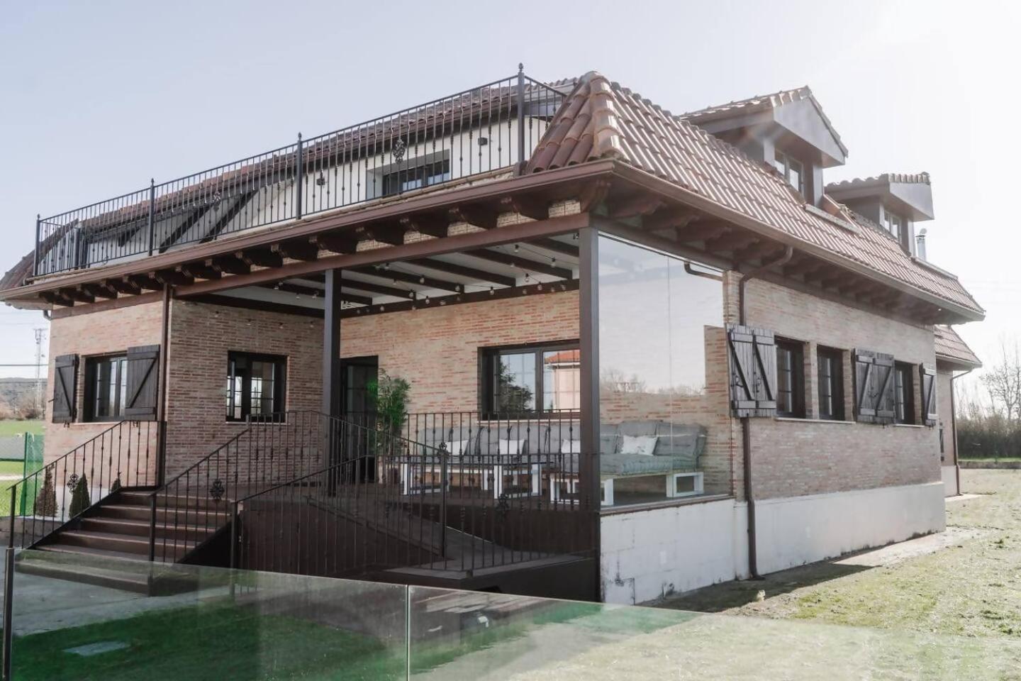 Casa Rural Camino Blanco Burgo Exteriör bild